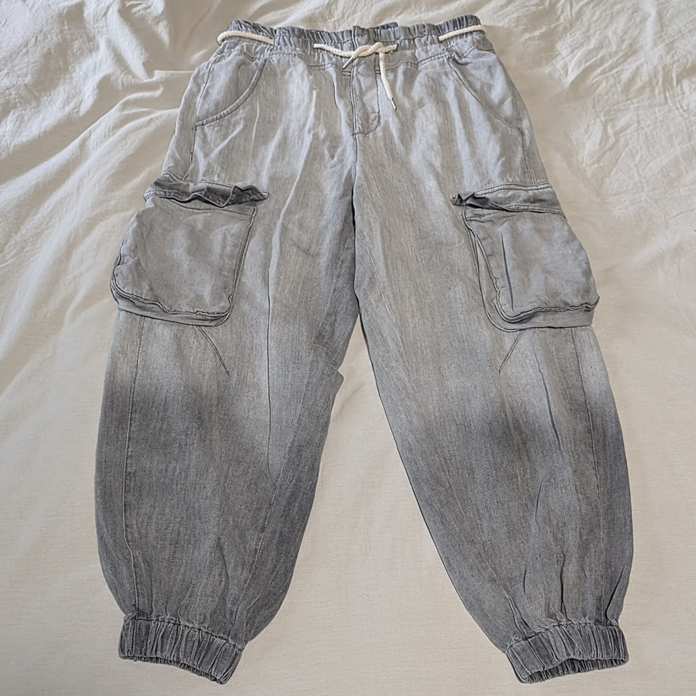 Pilcro Charcoal Jogger Pants By Anthropologie
